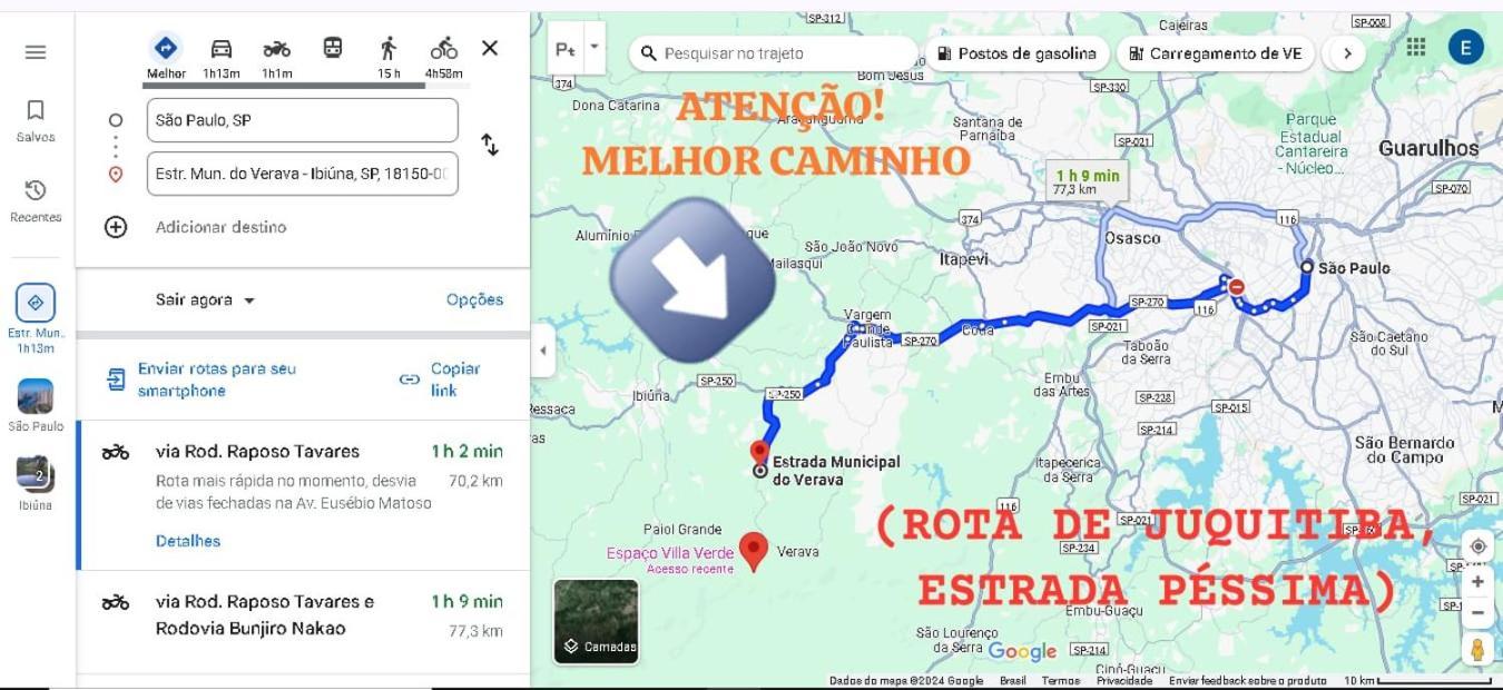 Espaco Villa Verde Ltda Ibiúna 外观 照片